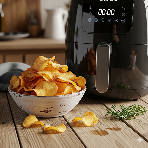 Airfryer Kartoffelchips