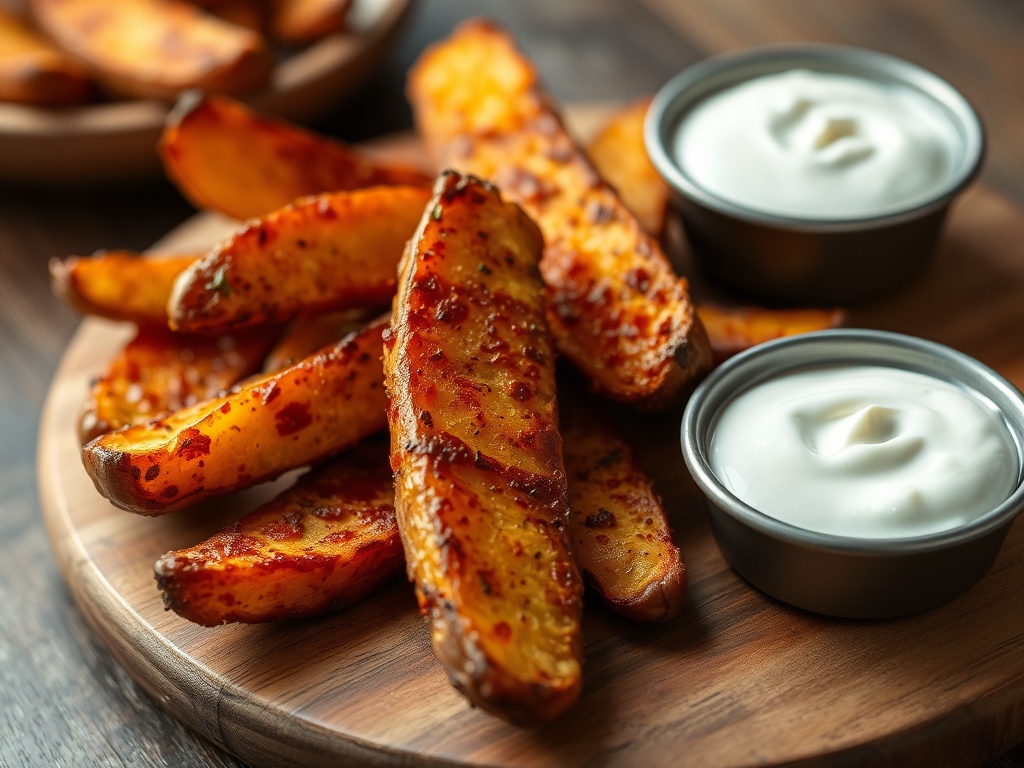 Airfryer Kartoffelspalten