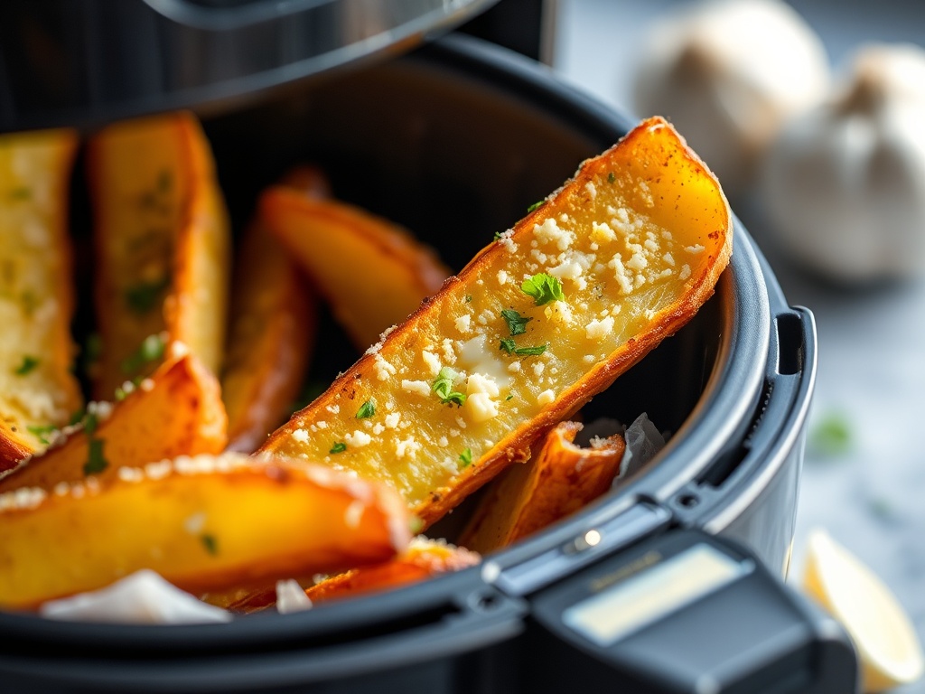 Airfryer Parmesan-Wedges
