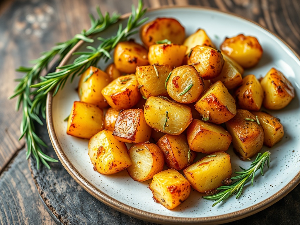 Airfryer Rosmarinkartoffeln