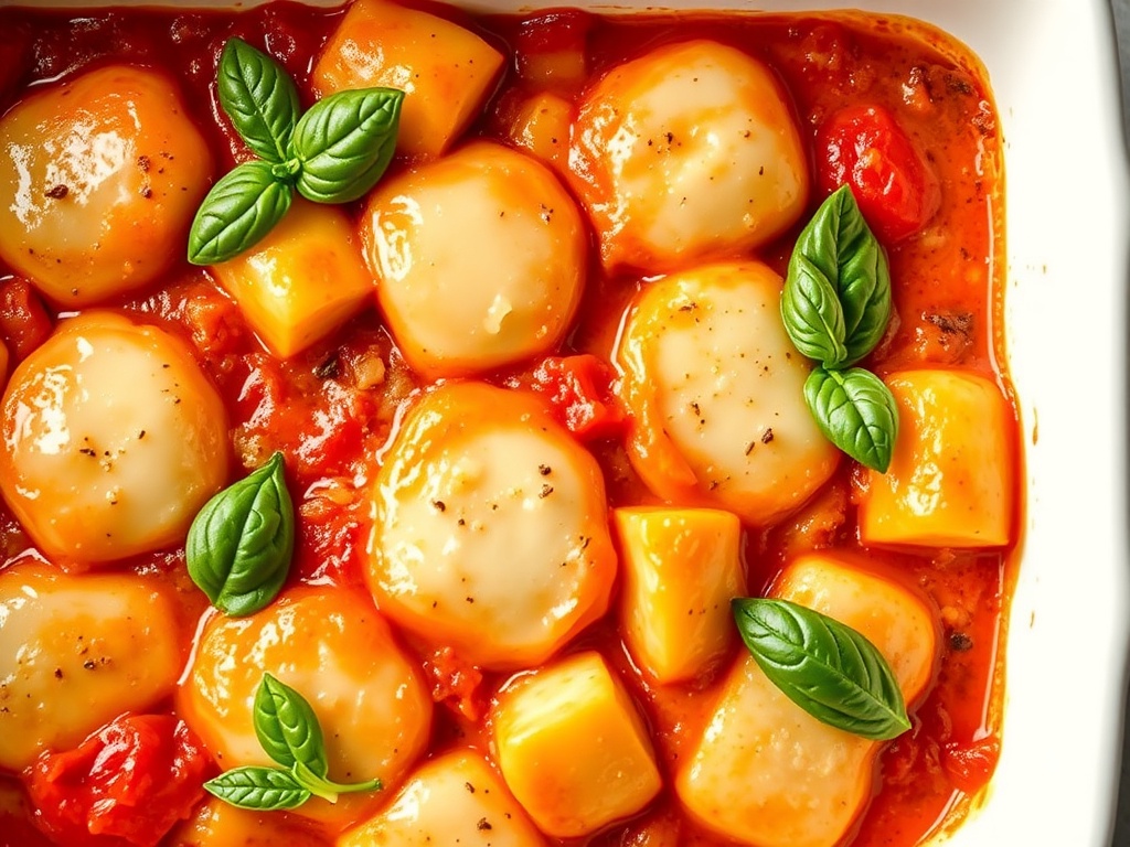 Kartoffel-Gnocchi-Bake