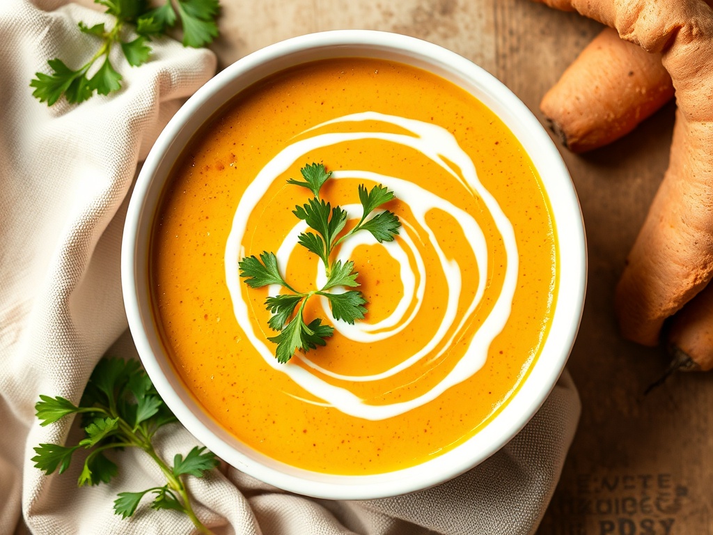 Kartoffel-M&ouml;hren-Suppe